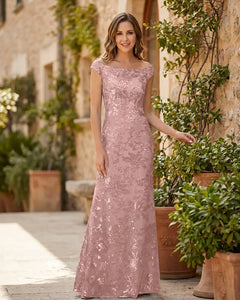 Mermaid-Mother-of-the-Bride-Dress-with-Sequin-Lace-Fabric-Blushing-Pink-1
