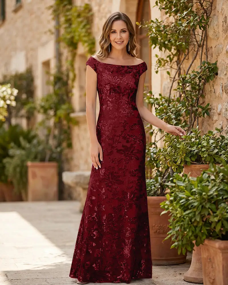 Mermaid-Mother-of-the-Bride-Dress-with-Sequin-Lace-Fabric-Desert-Rose-1
