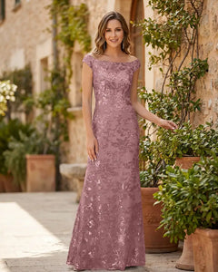 Mermaid-Mother-of-the-Bride-Dress-with-Sequin-Lace-Fabric-Dusty-Rose-1