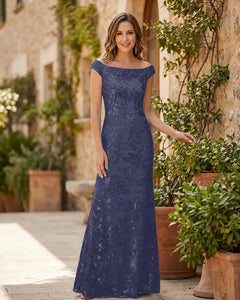 Mermaid-Mother-of-the-Bride-Dress-with-Sequin-Lace-Fabric-Steel-Blue-1