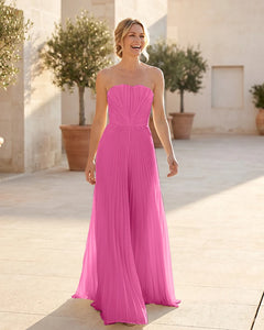 Strapless-Pleated-Maxi-Bridesmaid-Dress-with-Corset-Back-Azalea-1