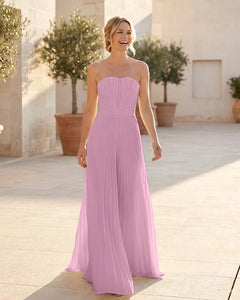 Strapless-Pleated-Maxi-Bridesmaid-Dress-with-Corset-Back-Candy-Pink-1