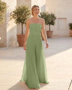 Strapless-Pleated-Maxi-Bridesmaid-Dress-with-Corset-Back-Dusty-Sage-1