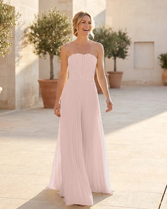 Strapless-Pleated-Maxi-Bridesmaid-Dress-with-Corset-Back-Pearl-Pink-1