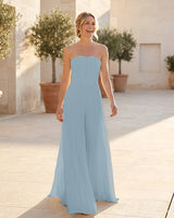 Strapless-Pleated-Maxi-Bridesmaid-Dress-with-Corset-Back-Sky-Blue-1