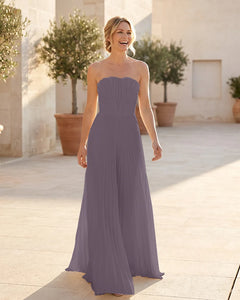Strapless-Pleated-Maxi-Bridesmaid-Dress-with-Corset-Back-Wisteria-1