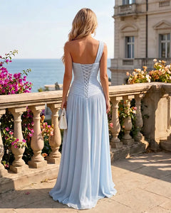 One-Shoulder-Bridesmaid-Dress-with-3D-Floral-Sky-Blue-2