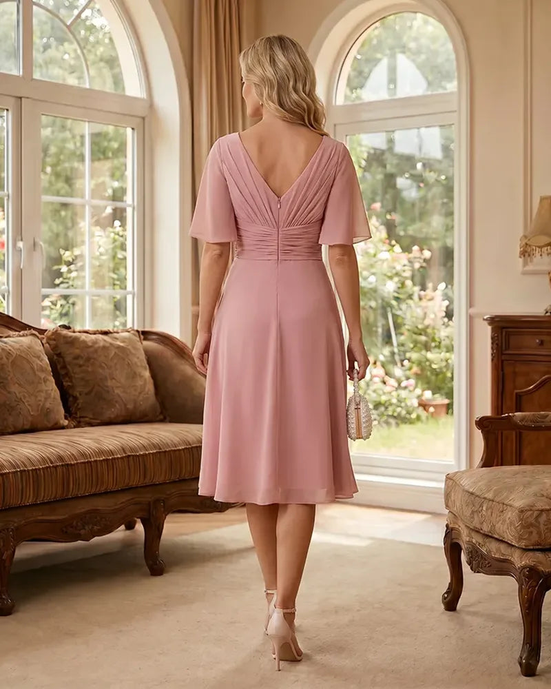 Flutter-Sleeve-Chiffon-Mother-of-the-Bride-Dress-Dusty-Rose-2