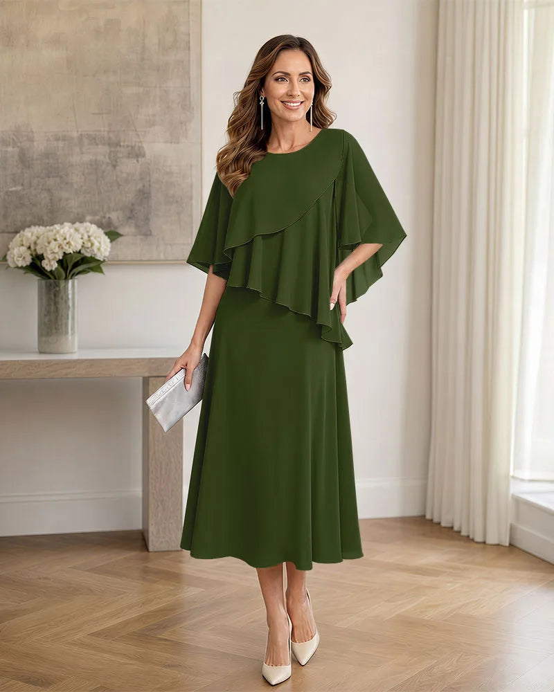 Chiffon-Formal-Mother-of-the-Bride-Dress-with-Capelet-Clover-1