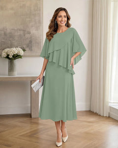 Chiffon-Formal-Mother-of-the-Bride-Dress-with-Capelet-Dusty-Sage-1