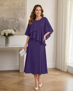 Chiffon-Formal-Mother-of-the-Bride-Dress-with-Capelet-Regency-1