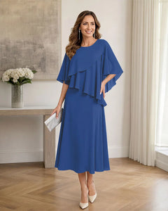 Chiffon-Formal-Mother-of-the-Bride-Dress-with-Capelet-Royal-Blue-1