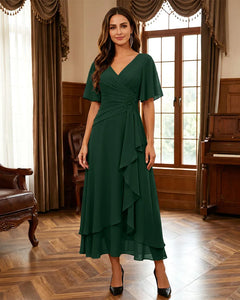Ruffle-Hem-Mother-of-the-Bride-Dress-Emerald-1