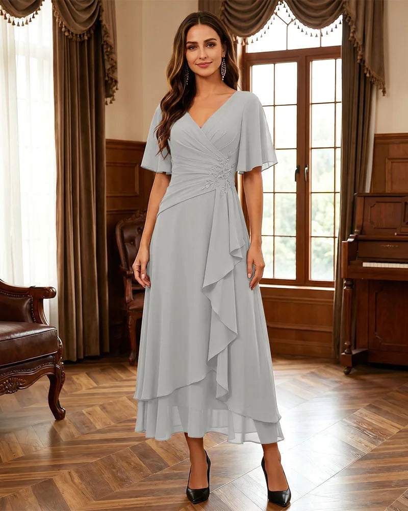 Ruffle-Hem-Mother-of-the-Bride-Dress-Ivory-1