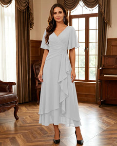 Ruffle-Hem-Mother-of-the-Bride-Dress-White-1