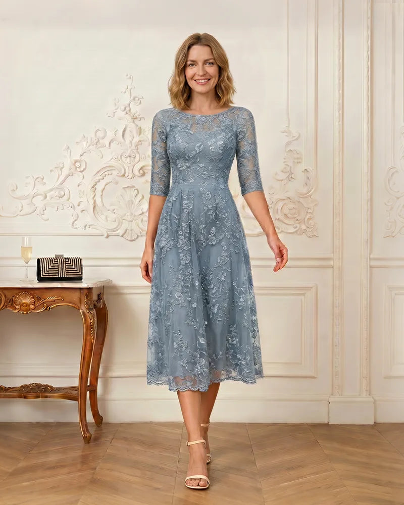 Floral-Lace-A-Line-Mother-of-the-Bride-Dress-Dusty-Blue-1