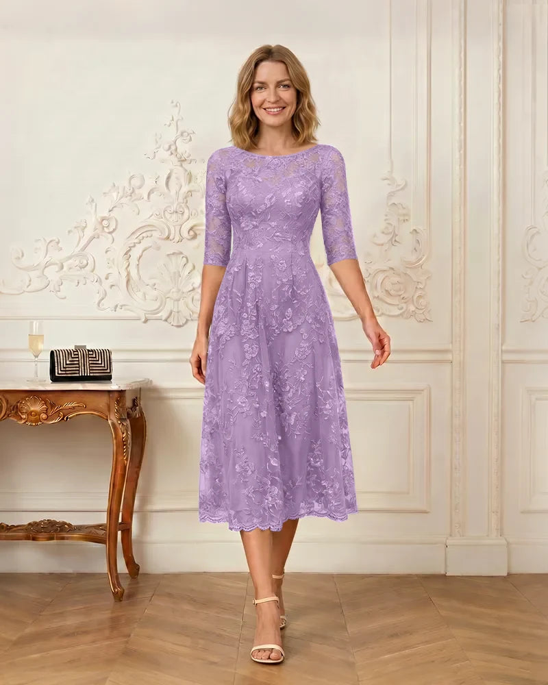 Floral-Lace-A-Line-Mother-of-the-Bride-Dress-Lilac-1