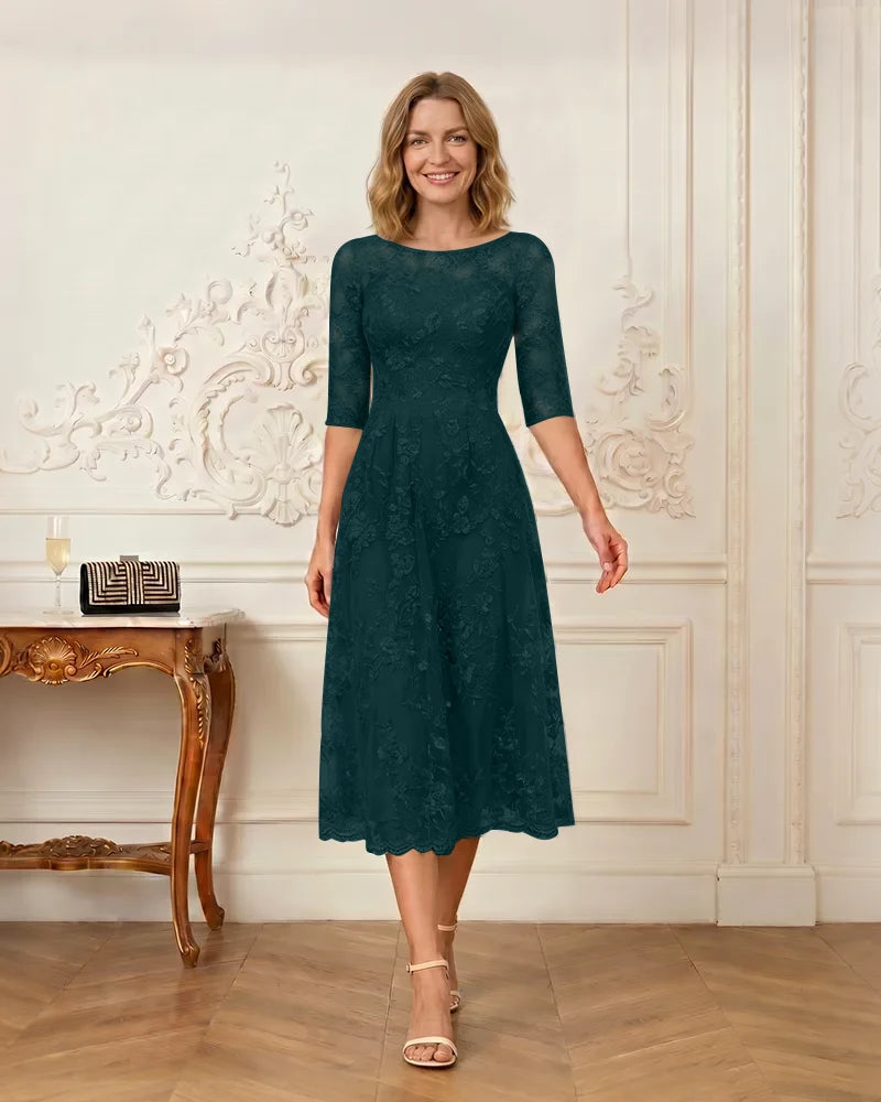 Floral-Lace-A-Line-Mother-of-the-Bride-Dress-Peacock-1