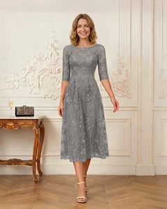 Floral-Lace-A-Line-Mother-of-the-Bride-Dress-Silver-1
