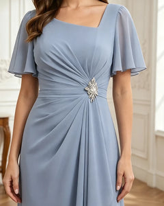 Chiffon-Flutter-Sleeves-Mother-of-the-Bride-Dress-with-Beaded-Dusty-Blue-4