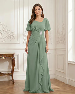 Chiffon-Flutter-Sleeves-Mother-of-the-Bride-Dress-with-Beaded-Dusty-Sage-1