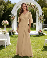 Lace-Capelet-Chiffon-Mother-of-the-Bride-Dress-Champagne-1