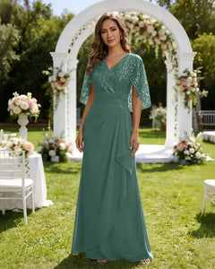 Lace-Capelet-Chiffon-Mother-of-the-Bride-Dress-Eucalyptus-1