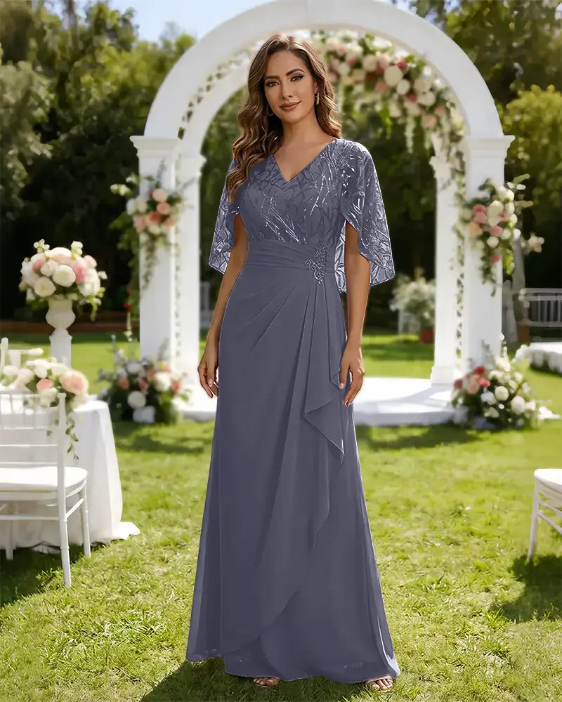 Lace-Capelet-Chiffon-Mother-of-the-Bride-Dress-Stormy-1