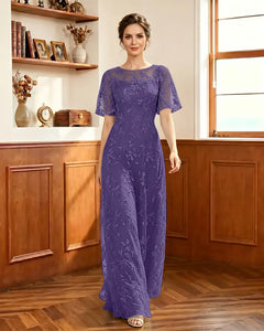 Embroidered-Lace-Sheer-Mesh-Mother-of-the-Bride-Dress-Regency-1