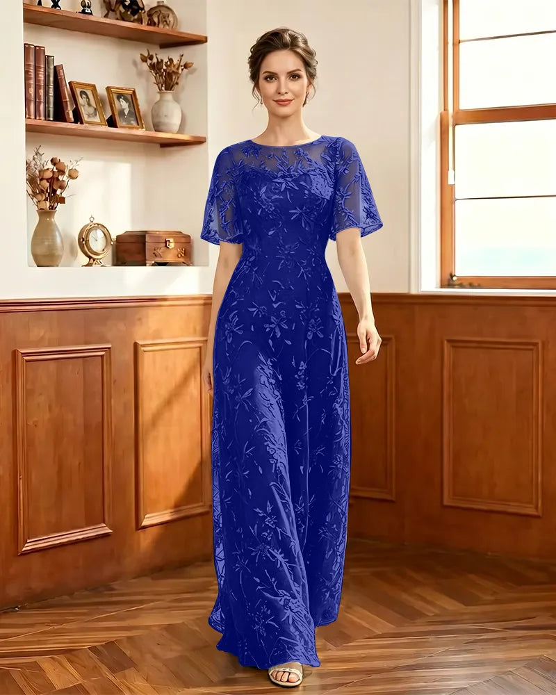 Embroidered-Lace-Sheer-Mesh-Mother-of-the-Bride-Dress-Royal-Blue-1