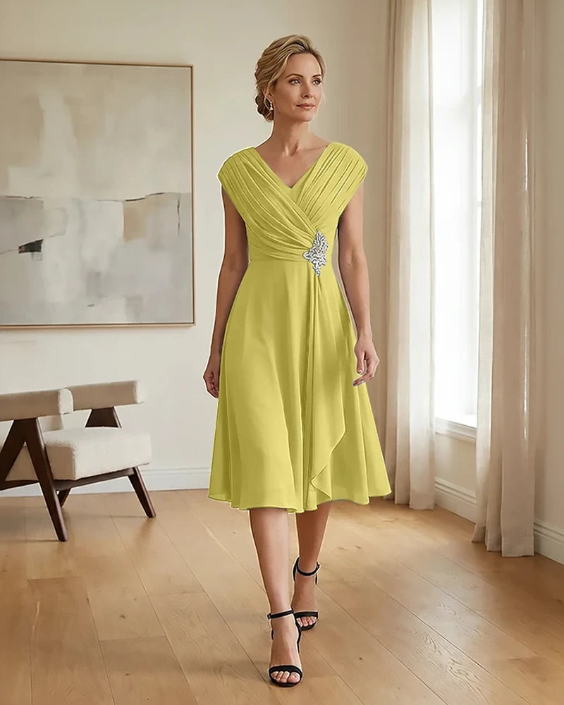 Chiffon-Mother-of-the-Bride-Dress-with-Rhinestone-Embellishment-Lemon-1