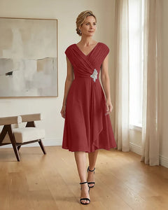 Chiffon-Mother-of-the-Bride-Dress-with-Rhinestone-Embellishment-Terracotta-1