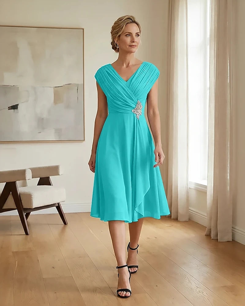 Chiffon-Mother-of-the-Bride-Dress-with-Rhinestone-Embellishment-Turquoise-1