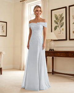 Off-the-Shoulder-Lace-Applique-Mother-of-the-Bride-Dress-Ivory-1