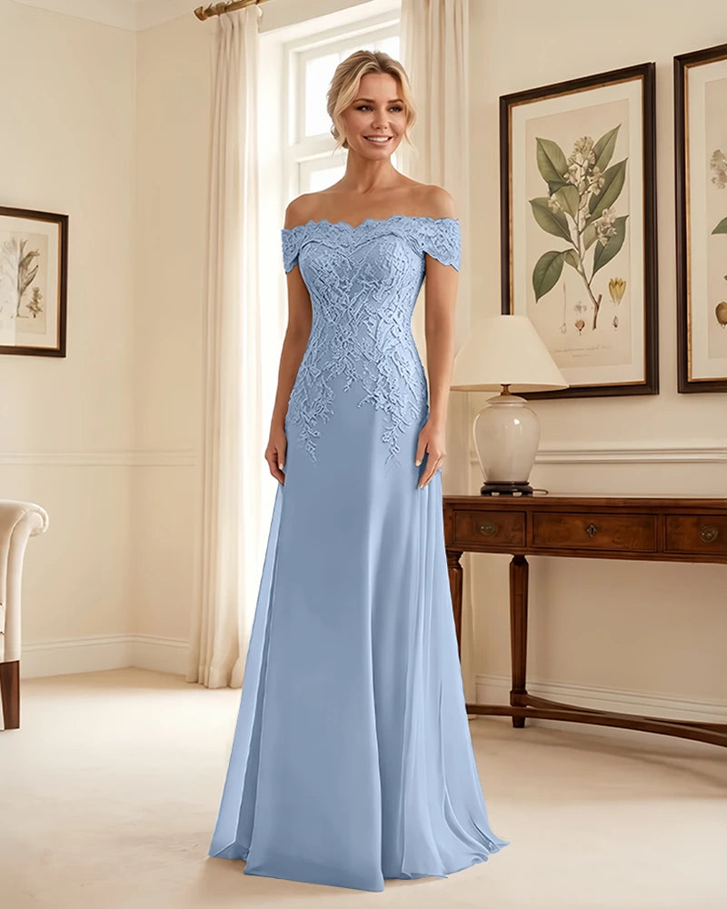Off-the-Shoulder-Lace-Applique-Mother-of-the-Bride-Dress-Lavender-1