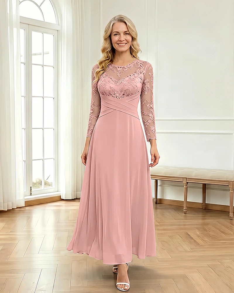 Mesh-Flowy-Mother-of-the-Bride-Dress-Blushing-Pink-1