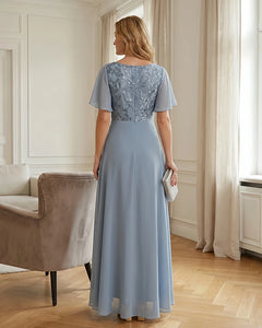 High-Low-Floral-Embroidery-Mother-of-the-Bride-Dress-Dusty-Blue-2