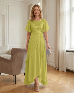 High-Low-Floral-Embroidery-Mother-of-the-Bride-Dress-Lemon-1