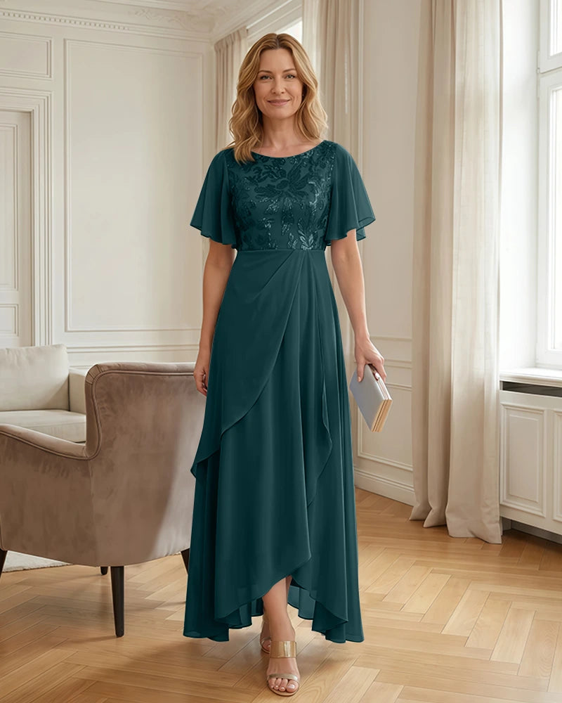 High-Low-Floral-Embroidery-Mother-of-the-Bride-Dress-Peacock-1