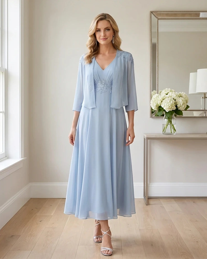 Two-Piece-Embroidered-Shrug-Chiffon-Mother-of-the-Bride-Dress-1