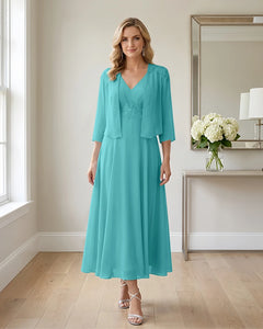 Two-Piece-Embroidered-Shrug-Chiffon-Mother-of-the-Bride-Dress-Jade-1