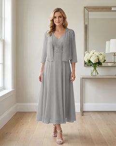 Two-Piece-Embroidered-Shrug-Chiffon-Mother-of-the-Bride-Dress-Silver-1
