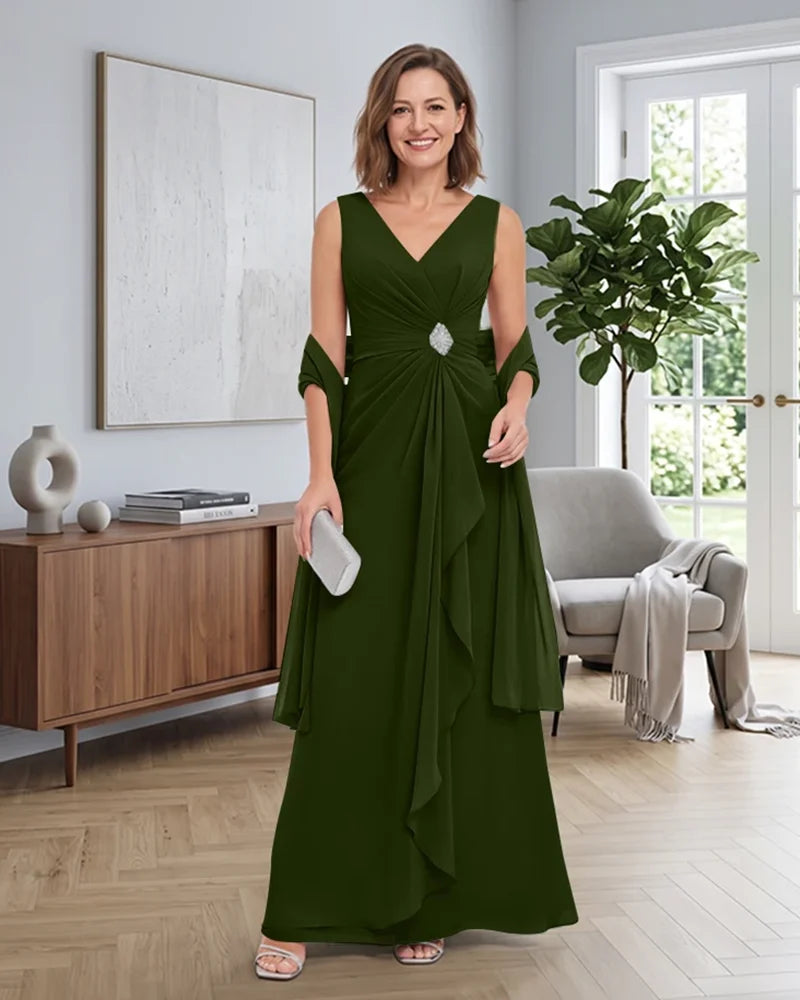 Sleeveless-Chiffon-Mother-of-the-Bride-Dress-with-Shawl-Clover-1