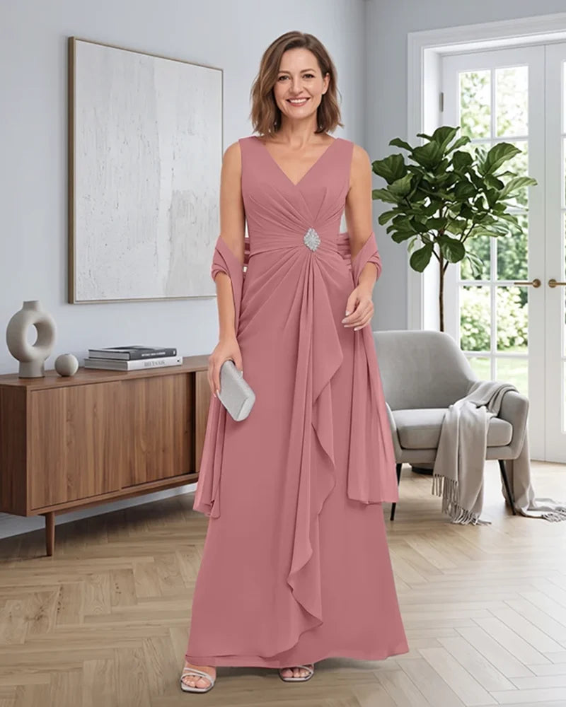 Sleeveless-Chiffon-Mother-of-the-Bride-Dress-with-Shawl-Dusty-Rose-1